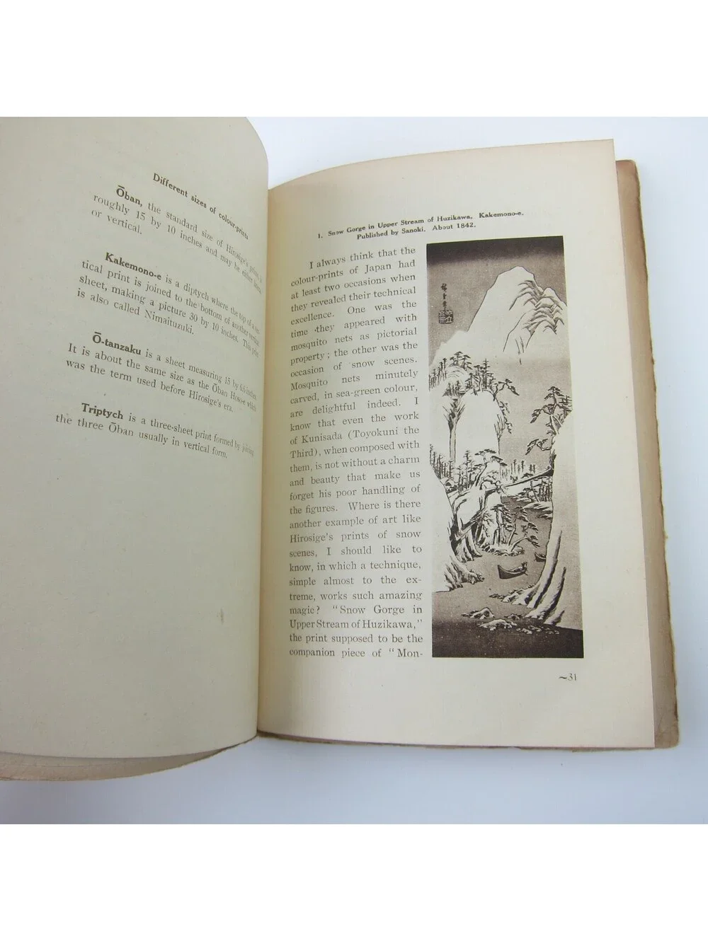 Hirosige And Japanese Landscapes Book Tourist Library 5 by Noguti Vintage 1939
